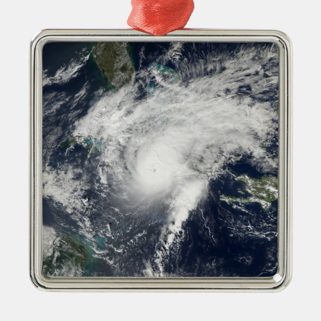 Hurricane Paloma Metal Tree Decoration (Front)