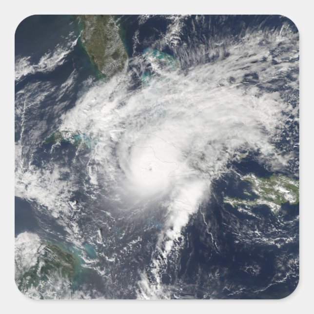 Hurricane Paloma Square Sticker (Front)