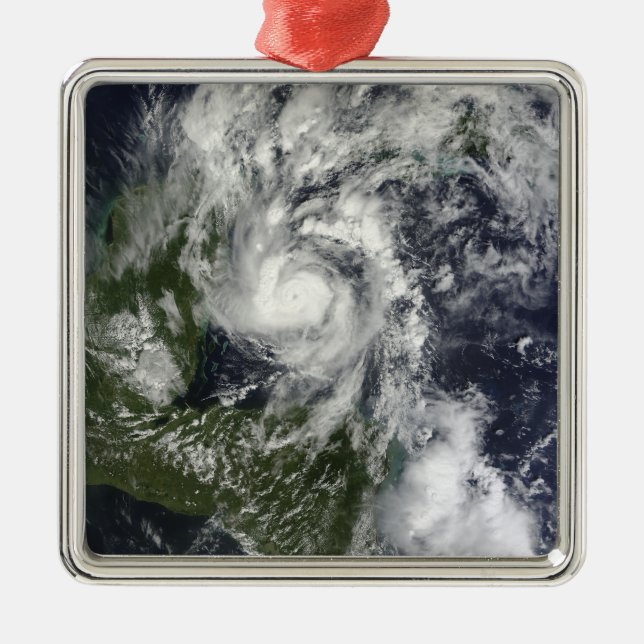 Hurricane Paula Metal Tree Decoration (Front)