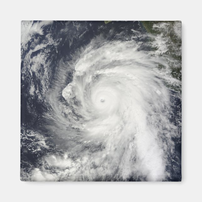 Hurricane Rick southwest of Baja California Magnet (Front)