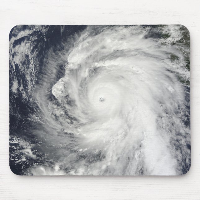 Hurricane Rick southwest of Baja California Mouse Mat (Front)