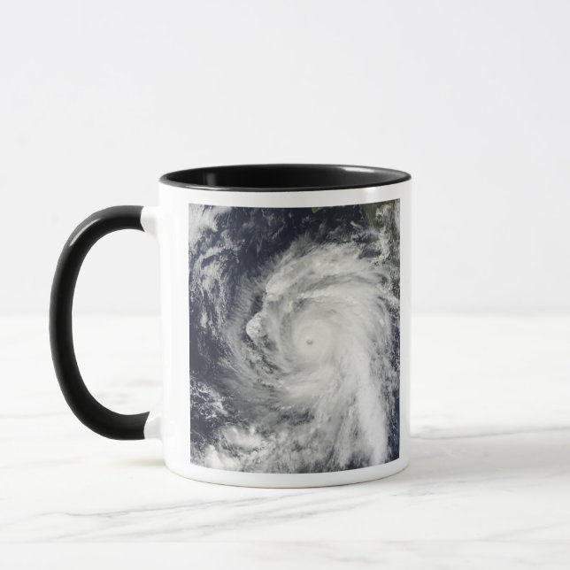 Hurricane Rick southwest of Baja California Mug (Left)