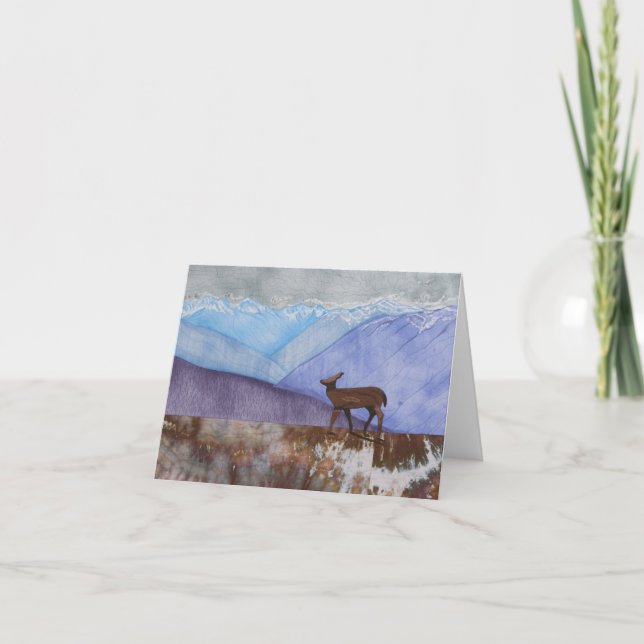 Hurricane Ridge Card (Front)