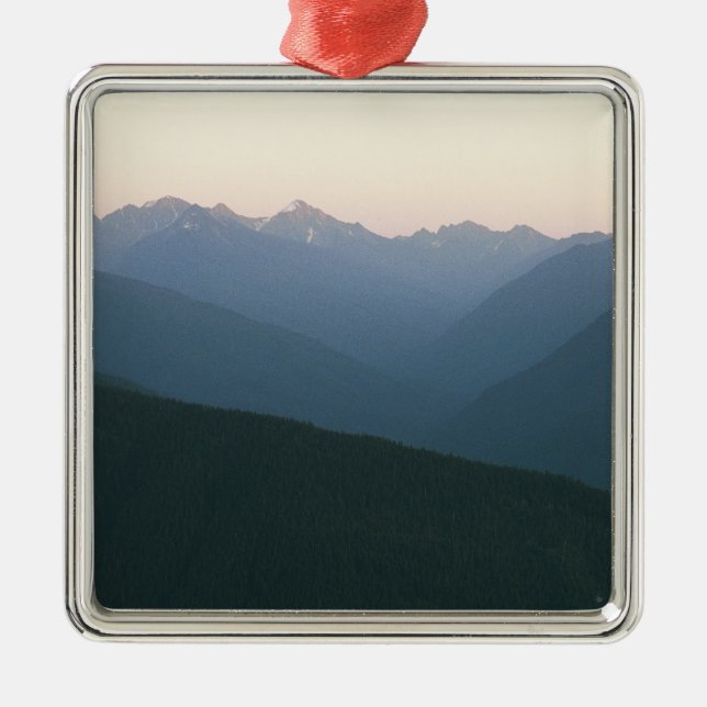 Hurricane Ridge Metal Tree Decoration (Front)