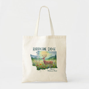 Hurricane Ridge National Park Souvenir Gift Tote Bag