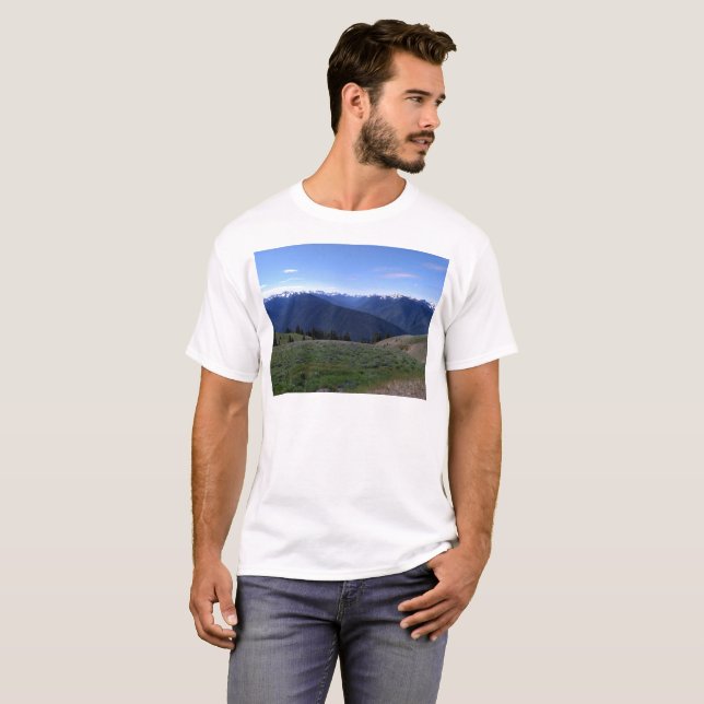 Hurricane Ridge Olympic National Park Men's Shirt (Front Full)