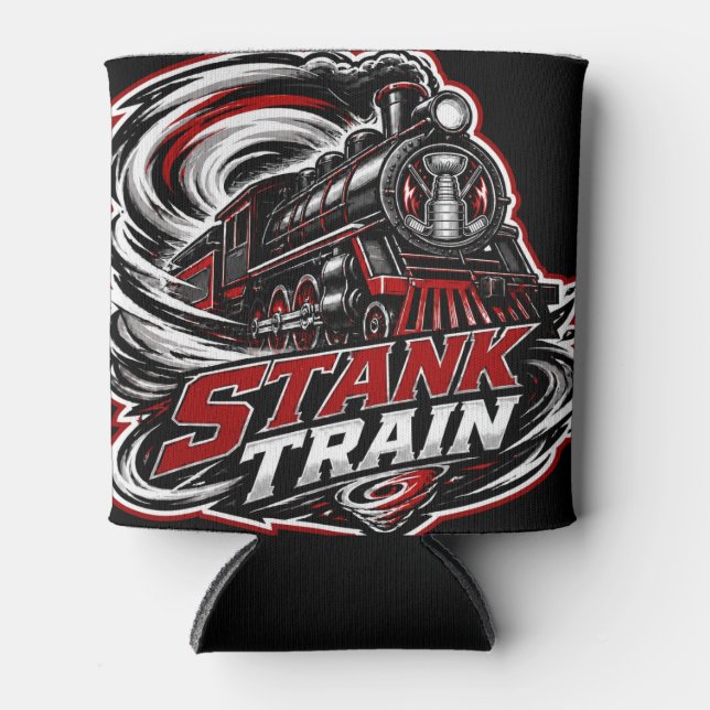 Hurricane’s Stank Train Hockey Can Cooler  (Front)