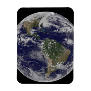 Hurricane Sandy Along The East Coast Of The Us. 2 Magnet
