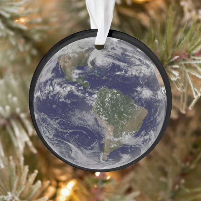 Hurricane Sandy Along The East Coast Of The Us. 2 Ornament (Tree)