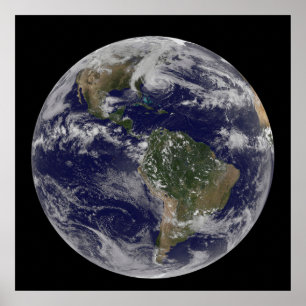 Hurricane Sandy Along The East Coast Of The Us. 2 Poster