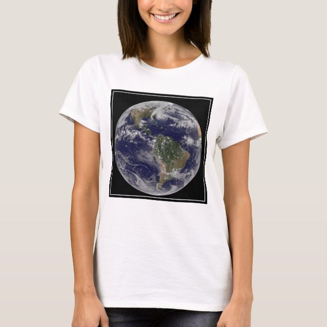 Hurricane Sandy Along The East Coast Of The Us. 2 T-Shirt (Front)