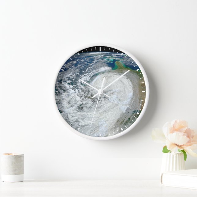 Hurricane Sandy Along The East Coast Of The Us. 3 Clock (Home)