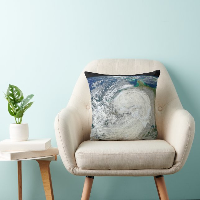 Hurricane Sandy Along The East Coast Of The Us. 3 Cushion (Chair)