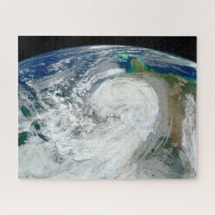 Hurricane Sandy Along The East Coast Of The Us. 3 Jigsaw Puzzle