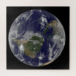 Hurricane Sandy Along The East Coast Of The Us. Jigsaw Puzzle