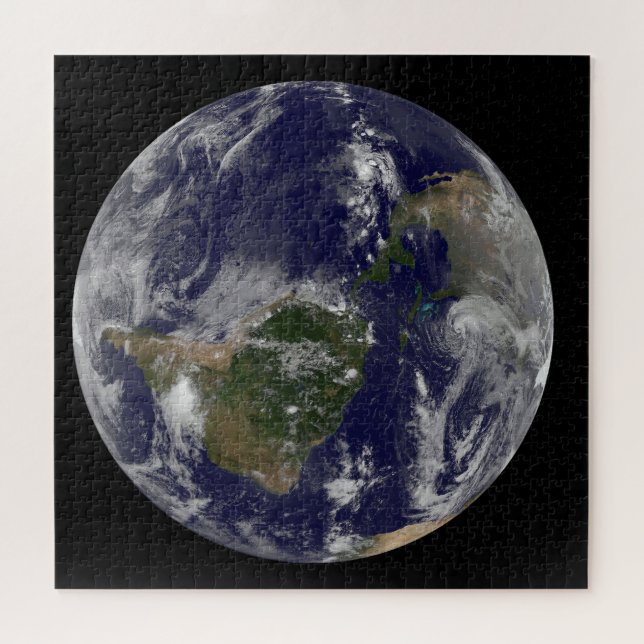 Hurricane Sandy Along The East Coast Of The Us. Jigsaw Puzzle (Horizontal)