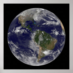 Hurricane Sandy Along The East Coast Of The Us. Poster