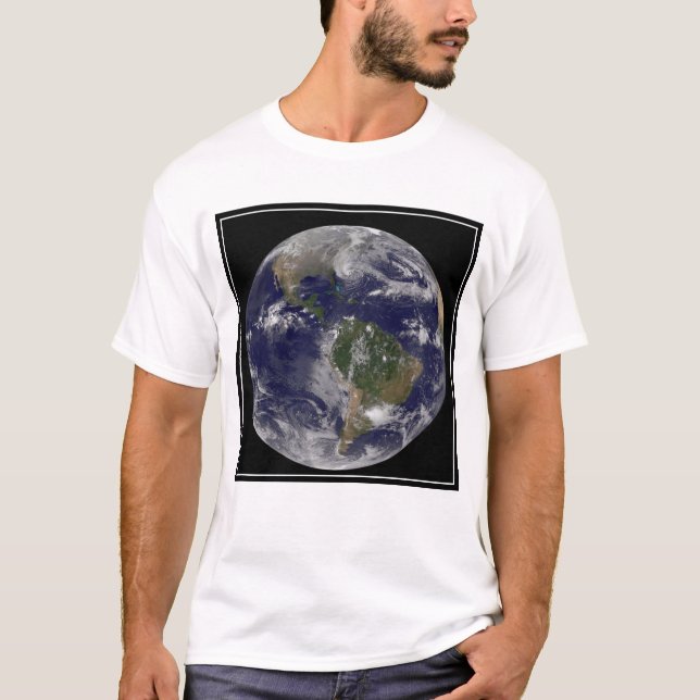 Hurricane Sandy Along The East Coast Of The Us. T-Shirt (Front)