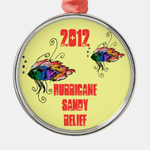 hurricane sandy relief ornament 2012
