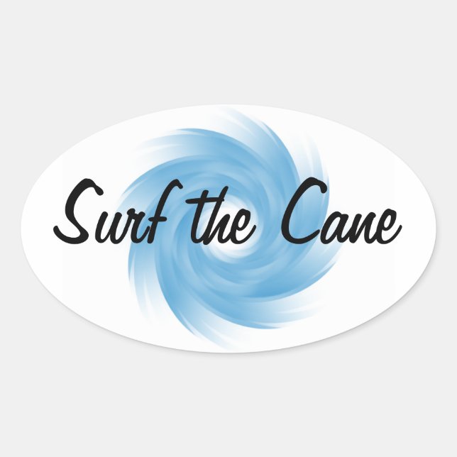 HURRICANE SURFER stickers (4) (Front)