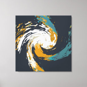Hurricane Twirl  Canvas Print