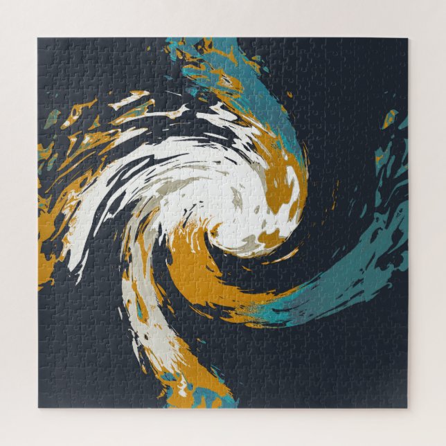 Hurricane Twirl Jigsaw Puzzle (Vertical)