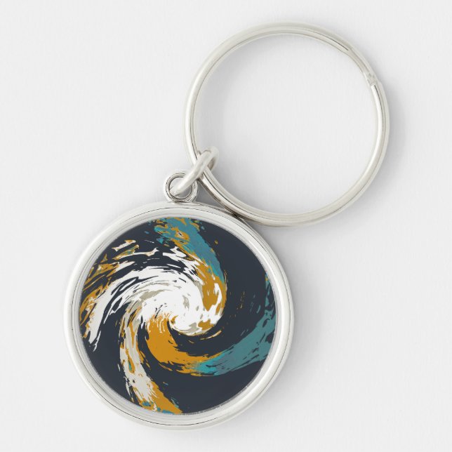 Hurricane Twirl Key Ring (Front)