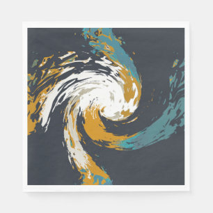 Hurricane Twirl Napkin