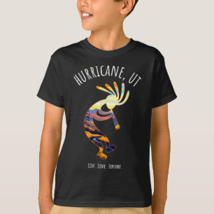 Hurricane Utah Usa Dancing Kokopelli Design  T-Shirt
