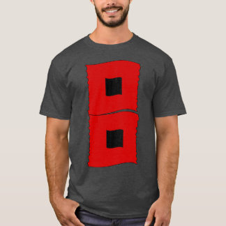 Hurricane Warning Flags Storm Flags T-Shirt