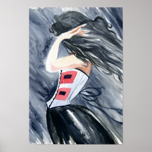 Hurricane Warning Poster