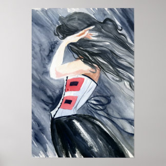 Hurricane Warning Poster