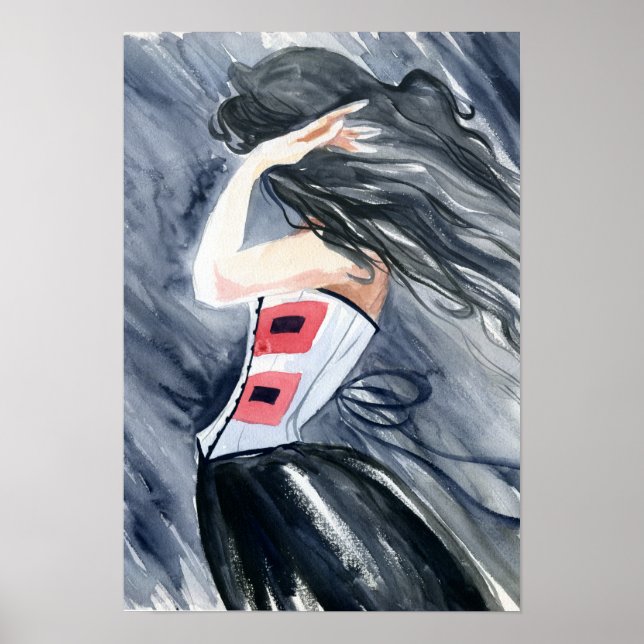 Hurricane Warning Poster (Front)