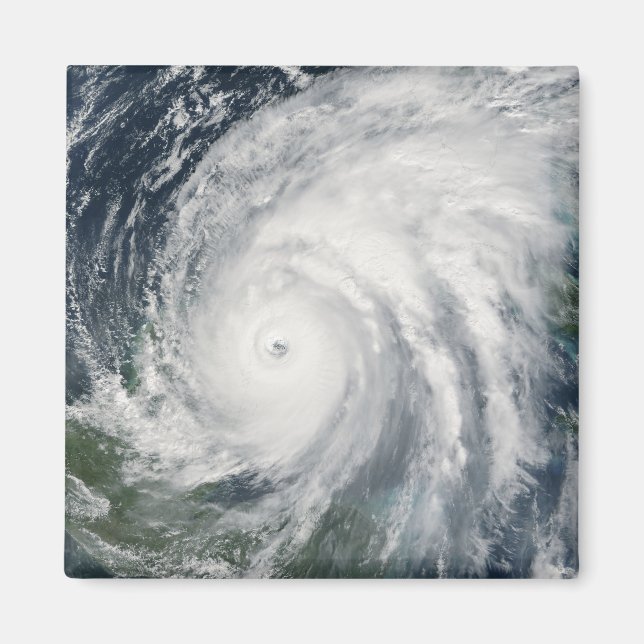 Hurricane Wilma over Mexico Magnet (Front)