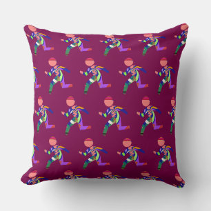 Hurry Hurry Wine Cushion