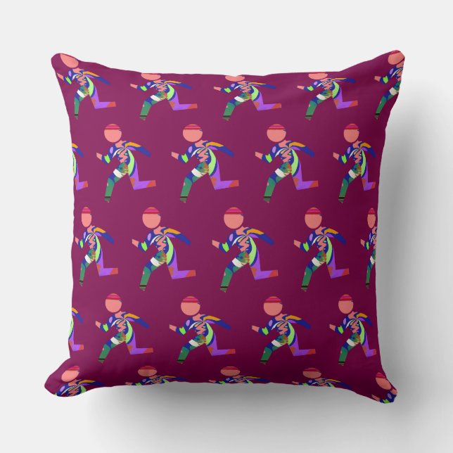 Hurry Hurry Wine    Cushion (Front)