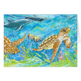 HURRY    Seaturtles by Diana S Martin