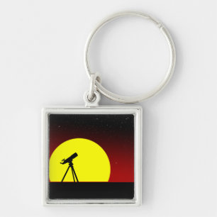 Hurry Sunset Key Ring