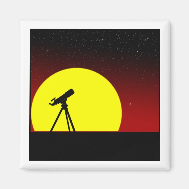 Hurry Sunset Magnet (Front)