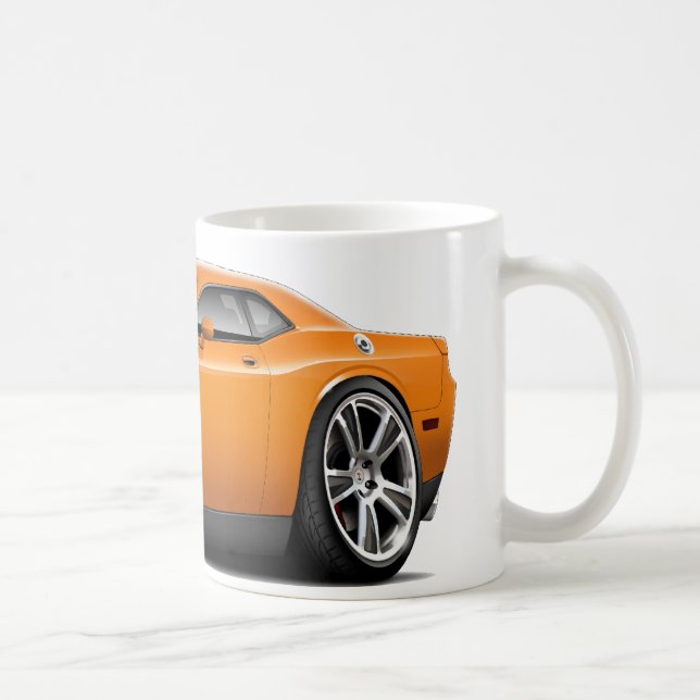 Hurst Challenger Orange Car Coffee Mug (Right)