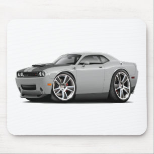 Hurst Challenger Silver Car Mouse Mat