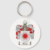 HURST FAMILY CREST - HURST COAT OF ARMS