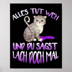 Hurts And You Say Laugh Family Fibromyalgia Awaren Poster