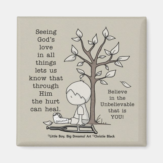 Hurts Can Heal Magnet (Front)