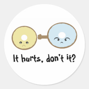 Hurts Doughnut Version 2 Stickers