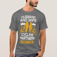 Hus And Wife Cycling Partners For Life
