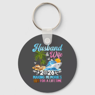 Husband &amp; Wife 2026 Making Memories For A Life Key Ring