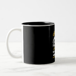 Husband And Wife Camping Partner For Life Two-Tone Coffee Mug