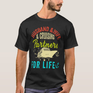 Husband and Wife Cruise Partners for life 2023 Cru T-Shirt
