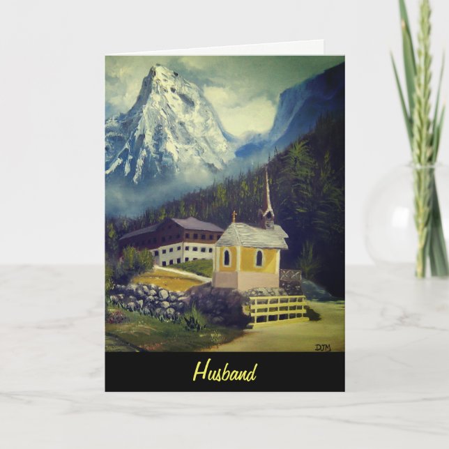 Husband Birthday Card (Front)